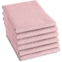 DDDDD Geschirrtuch Logo Pastel Pink (6er-Set)