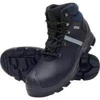 Uvex 2 construction Sicherheitsschuh Stiefel S3, schwarz/blau schwarz/blau 48 - 6512248 - schwarz/blau