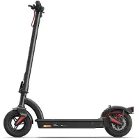 Sharp – Elektro roller mit Hinterradfederung – Schwarz