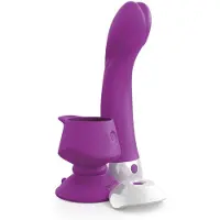Threesome Vibrator 'wall banger G' mit Saugfuß | 7 Vibrationsmodi 1 St