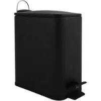 Spirella Erik, 5 l, Rechteckig, Edelstahl, Schwarz, Terrasse, 140 mm