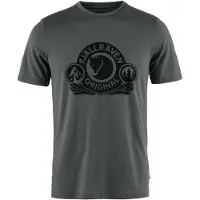 Fjällräven - Abisko Wool Classic S/S - Merinoshirt Gr S grau