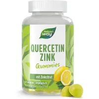Nature'S Way Quercetin Zink Gummies I 125 mg Zitronen-Geschmack vegetarisch 60 Stk 1x166 g Fruchtgummi