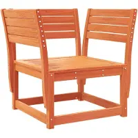 vidaXL Gartenstuhl Wachsbraun Massivholz Kiefer