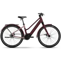 Winora Group iRide Pure R5f MID i400Wh 5-G Nexus 24 Wi BSXM red velvet/rose tan matt Rh M.