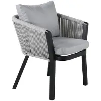 Ebuy24 Stuhl Virya Grau 2er-Pack