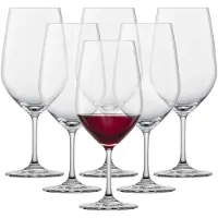 Schott zwiesel SCHOTT 8003.20001, Rotweinglas, Tulpenglas, Glas, Transparent, Bordeaux Wein, 640 ml