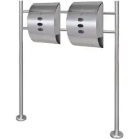 vidaXL Mathys Double mailbox