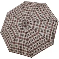 Doppler RS.BURGUND AC Karo taupe/olive, 61/8, Polyester
