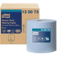 Tork Advanced 430 Mehrzweck-Papierwischtuch, 260 x 340 mm, extra stark, blau, 1 Rolle mit 500 Blatt