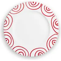 Gmundner Keramik Rotgeflammt Dessertteller Gourmet (Ø 22cm)