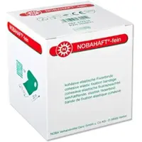 Noba Nobahaft fein kohäsive Mullbinde 6 cmx20 m grün 1 St Binden
