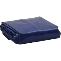 vidaXL Abdeckplane Blau 5x8 m 650 g/m²