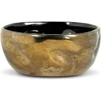 Dutchdeluxes Schale Ceramic Medium 15 cm Platinum