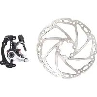 TRP mechanische Scheibenbremsanlage Spyre hinter schwarz / silber