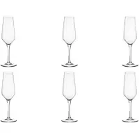 Bormioli Rocco Sektgläser Electra 23 cl (Set von 6 Stück)