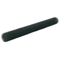vidaXL Drahtzaun Stahl mit PVC-Beschichtung 25x1,5 m Grün