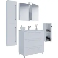 Hioshop Spiegelschrank Schubo