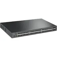 TP-LINK Omada SG3452XP, Managed, L2+, Gigabit Ethernet (10/100/1000), Power over Ethernet (PoE), Rack-Einbau, 1U