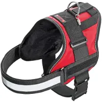 Karlie Xtreme Hundegeschirr Teflon rot, Farbe:rot, Größe:55 - 68cm x 40mm