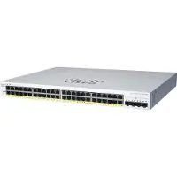 Cisco CBS220-24P-4X, Managed, L2, Gigabit Ethernet (10/100/1000), Power over Ethernet (PoE), Rack-Einbau