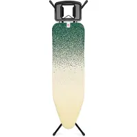 Brabantia 242083, Bügelbrett in Originalgröße, Trocken- & Dampfbügeleisen, Beige, Grün, 1240 x 380 mm, 69 cm, 96 cm
