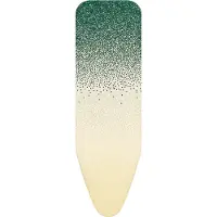 Brabantia 242243, Gepolsterter Bügelbrettoberbezug, Baumwolle, Beige, Grün, Muster, Rechteckig, Handwäsche