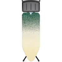 Brabantia 242106, Bügelbrett in Originalgröße, Dampfbügeleisen, Beige, Grün, 1240 x 450 mm, 75 cm, 98 cm