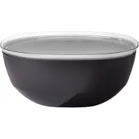 Mepal campinggeschirr - Servierschale Silueta 5.0 l mit Deckel - Nordic black