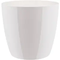 Elho Blumentopf Brüssel Diamant rund 25 cm weiß (wit)