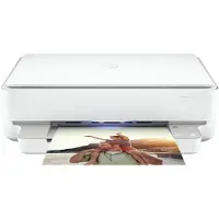 HP ENVY 6022e Wireless All-in-One Farbe Drucker, Instant Ink; Kopierer, Scanner, Thermal Inkjet, Farbdruck, 4800 x 1200 DPI, A4, Direktdruck, Weiß