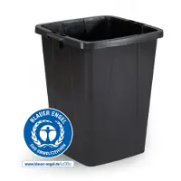 Durable Abfallbehälter DURABIN ECO 90L quadratisch, 1800505221 schwarz