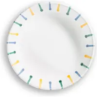 Gmundner Keramik Buntgeflammt, Suppenteller Cup (Ø 20cm)