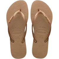 Havaianas Slim Logo Metallic Slippers Damen 37-38