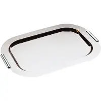 Aps Tablett FINESSE, (B)520 x (T)380 mm, silber