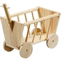 Karlie Heuraufe Carro Natürlich - Holz, Maße: 29 cm