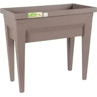 Eda Plastiques EDA Hochbeet "VEG&Table" City taupe
