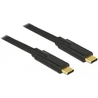 DeLOCK 83868, 4 m, USB C, USB C, USB 2.0, 0,48 Gbit/s, Schwarz