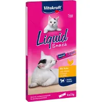 Vitakraft Liquid Snacks mit Ente Katzensnack (6 x 15g)