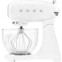 Smeg 8017709272395 KÃ1/4chenmaschine, Edelstahlgehäuse, 800 Watt, 4,8 l Behälter, 10 Geschwindigkeiten