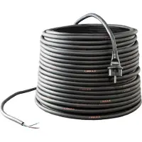 Keraf 104625 Anschlusskabel 5 m. 2 x 1 mm² H07RN-F cl. 2