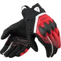REV'IT! REV’IT! Veloz Schwarz Rot Handschuhe Größe 2XL