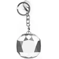 Cadorabo Hülle für Samsung Galaxy Buds PRO/LIVE/Buds 2 Design Diamant Silber Tragbare TPU Kopfhörer Schutzhülle