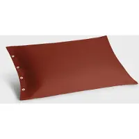 Yumeko Kissenbezug Flanell 50x70 Rot - Eco, Bio & Fairtrade