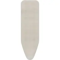 Brabantia 236167, Bügelbrettabdeckung, Baumwolle, Grau, Handwäsche, 380 x 1240 mm, 380 mm