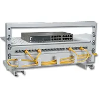 EFB Elektronik 4HE Mini Netzwerkständer, RAL7035