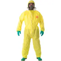 Ansell Schutzoverall Typ 3/4/5 AlphaTec 3000, gelb, Unisex-Größe: 2XL