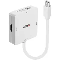Lindy Adapter Mini-DisplayPort an HDMI 4K30/DVI/VGA