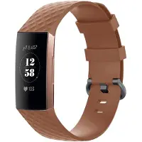 IMoshion Silikonband für das Fitbit Charge 3 / 4 - Braun