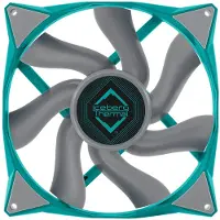 Iceberg Thermal IceGALE Computergehäuse Ventilator 14 cm Türkis 1 Stück(e)